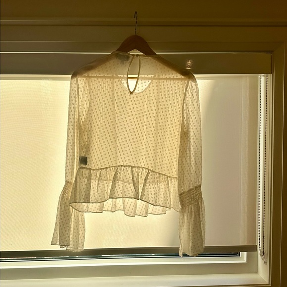 Intermix Cream Blouse - Picture 3 of 7
